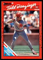 1990 Donruss Grand Slammers #8 Todd Benzinger