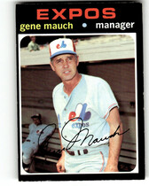 1971 Topps Base Set #59 Gene Mauch