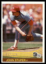 1984 Donruss Base Set #412 John Stuper