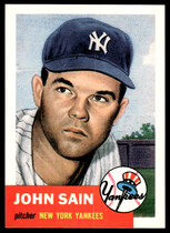 1991 Topps Archives 1953 #119 Johnny Sain