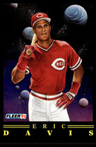 1991 Fleer Pro-Visions #10 Eric Davis