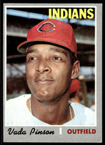 1970 Topps Base Set #445 Vada Pinson