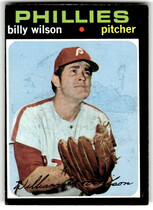 1971 Topps Base Set #192 Billy Wilson