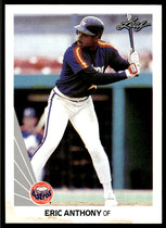 1990 Leaf Base Set #82 Eric Anthony