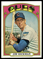 1972 Topps Base Set #534 Jim Hickman