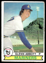 1979 Topps Base Set #497 Glenn Abbott