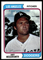 1974 Topps Base Set #267 Andy Messersmith