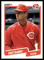 1990 Fleer Base Set #434 Scott Scudder