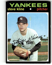 1971 Topps Base Set #51 Steve Kline