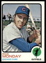 1973 Topps Base Set #44 Rick Monday