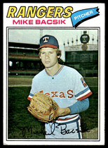 1977 Topps Base Set #103 Mike Bacsik