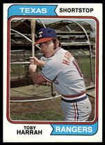 1974 Topps Base Set #511 Toby Harrah