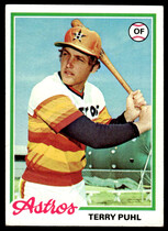 1978 Topps Base Set #553 Terry Puhl