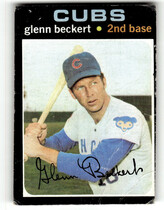 1971 Topps Base Set #390 Glenn Beckert