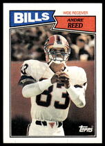 1987 Topps Base Set #365 Andre Reed