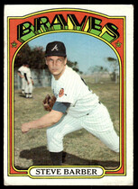 1972 Topps Base Set #333 Steve Barber