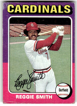 1975 Topps Base Set #490 Reggie Smith