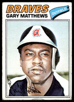 1977 Topps Base Set #194 Gary Matthews