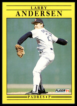 1991 Fleer Update #U-120 Larry Anderson