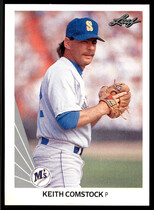 1990 Leaf Base Set #522 Keith Comstock