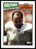 1987 Topps Base Set #242 Dwight Stephenson