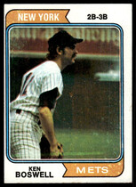 1974 Topps Base Set #645 Ken Boswell