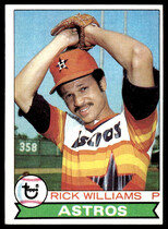 1979 Topps Base Set #437 Rick Williams