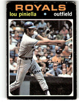 1971 Topps Base Set #35 Lou Piniella