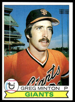 1979 Topps Base Set #84 Greg Minton