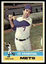 1976 Topps Base Set #314 Ed Kranepool