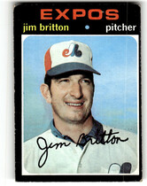 1971 Topps Base Set #699 Jim Britton