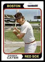 1974 Topps Base Set #543 Danny Cater