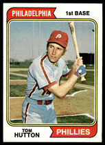 1974 Topps Base Set #443 Tom Hutton