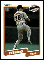 1990 Fleer Base Set #153 Pat Clements