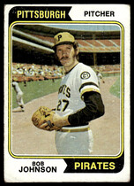 1974 Topps Base Set #269 Bob Johnson