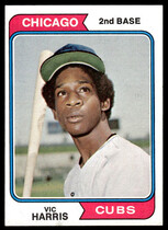 1974 Topps Base Set #157 Vic Harris