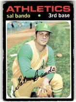 1971 Topps Base Set #285 Sal Bando