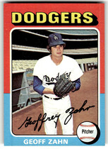 1975 Topps Base Set #294 Geoff Zahn