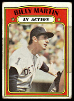 1972 Topps Base Set #34 Billy Martin