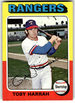 1975 Topps Base Set #131 Toby Harrah