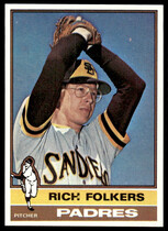 1976 Topps Base Set #611 Rich Folkers