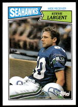 1987 Topps Base Set #177 Steve Largent