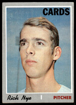 1970 Topps Base Set #139 Rich Nye