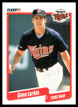 1990 Fleer Base Set #379 Gene Larkin