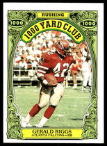 1986 Topps 1000 Yard Club #2 Gerald Riggs