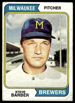 1974 Topps Base Set #631 Steve Barber