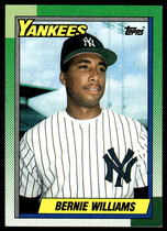 1990 Topps Base Set #701 Bernie Williams