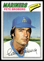 1977 Topps Base Set #409 Pete Broberg