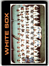 1971 Topps Base Set #289 White Sox Team