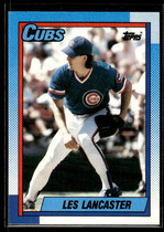 1990 Topps Base Set #437 Les Lancaster